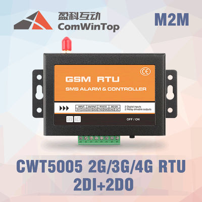 Κίνα CWT5005B βιομηχανικός συναγερμός ελεγκτών SMS GSM RTU με την παραγωγή ηλεκτρονόμων 2Di 1 προμηθευτής